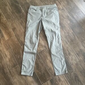 Lululemon ABC Slim Pants Mens 32x34 Gray Warpstreme Chino